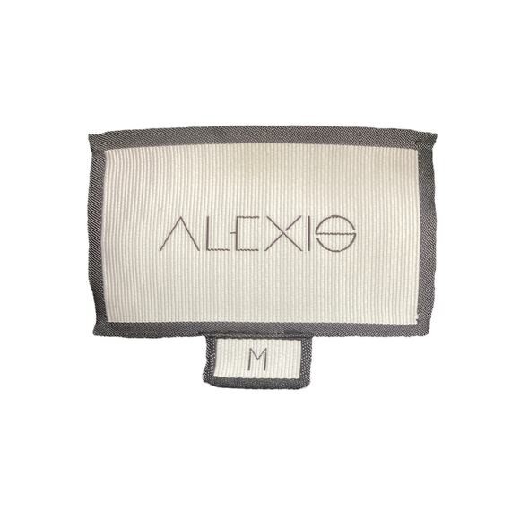 Alexis Blazer Women’s Size M Sequins Velvet Button Closure Lined Shiny Black - Picture 5 of 5